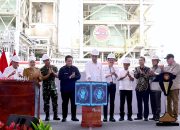 Presiden Tekankan Nilai Tambah untuk Indonesia pada Peresmian Ekspansi PT Smelting