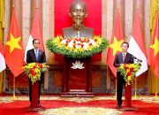 Presiden Bahas Komitmen Penguatan Kemitraan dengan Vietnam