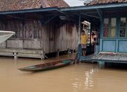 Kawasan Hulu Musi Rawas Utara Masih Tergenang Banjir