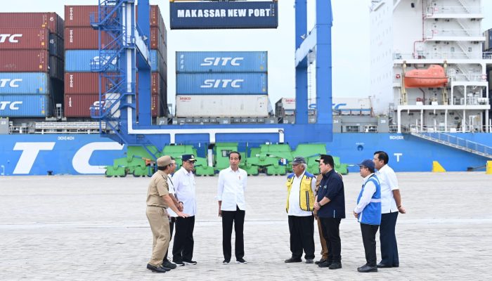 Makassar New Port Diresmikan, Siap Jadi Hub Logistik Terbesar di Indonesia Timur
