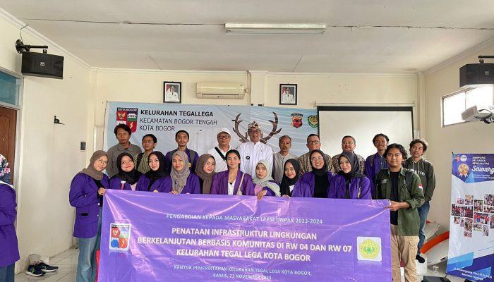 Dosen dan Mahasiswa Magister Perencanaan Wilayah dan Kota Universitas Pakuan Melaksanakan Pengabdian Kepada Masyarakat Melalui Konsep Penataan Infrastruktur Lingkungan Berkelanjutan Berbasis Komunitas