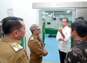 Tekankan Peningkatan Infrastruktur Listrik, Presiden Jokowi Tinjau RSUD Rupit