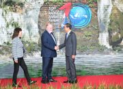 Presiden Sambut Kedatangan para Kepala Negara dan Delegasi KTT WWF