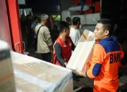16 Ton Bantuan untuk Warga Terdampak Erupsi Gunungapi Ibu Tiba di Halmahera Barat