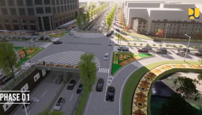 PUPR Percepat Pembangunan Underpass Gatot Subroto Medan