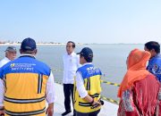Presiden Tinjau Proyek Pengendalian Banjir Rob di Tambak Lorok Semarang