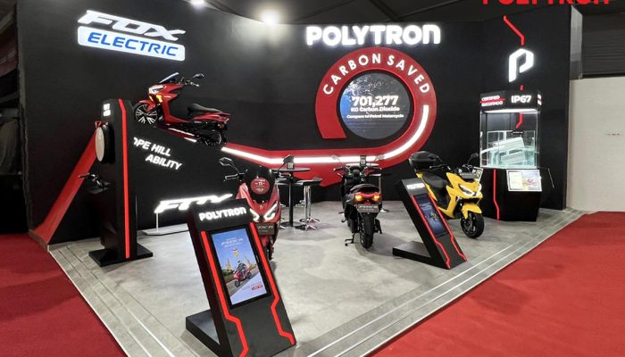 POLYTRON Tampilkan Motor Listrik Fox Electric di GIIAS 2024 dengan Fokus Pengurangan Karbon Dioksida