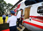 Hari Kedua Kunjungan Kerja, Presiden Kunjungi Lampung Barat dan Tanggamus