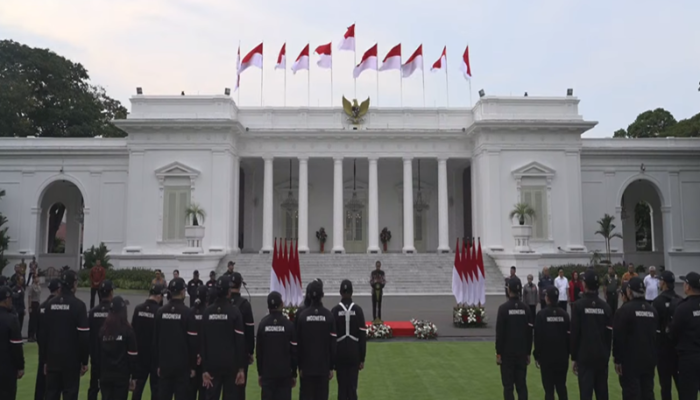 Presiden Lepas Tim Indonesia Menuju Olympic Games XXXIII Paris 2024
