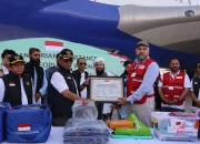 BNPB Serahkan Bantuan Kemanusiaan Indonesia kepada Korban Bencana Herat