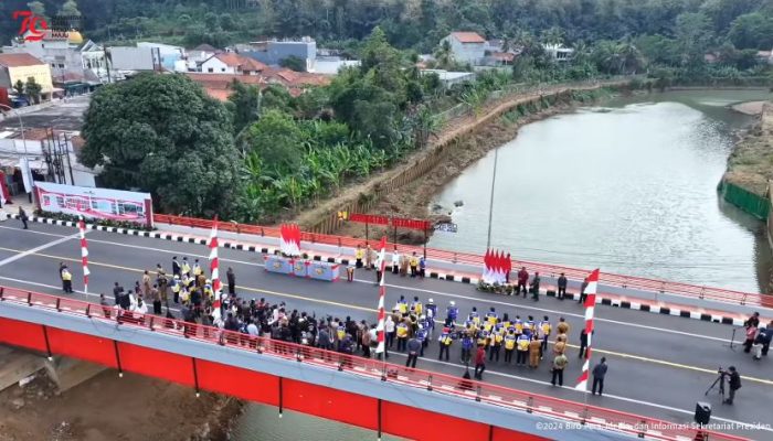 Presiden Resmikan Sejumlah Infrastruktur di Provinsi Jawa Barat