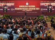 Presiden Apresiasi KPU Sukseskan Penyelenggaraan Pilpres dan Pileg Tahun 2024