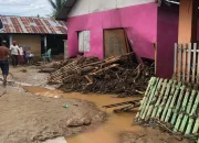 Banjir Bandang di Bone Bolango Berangsur Surut