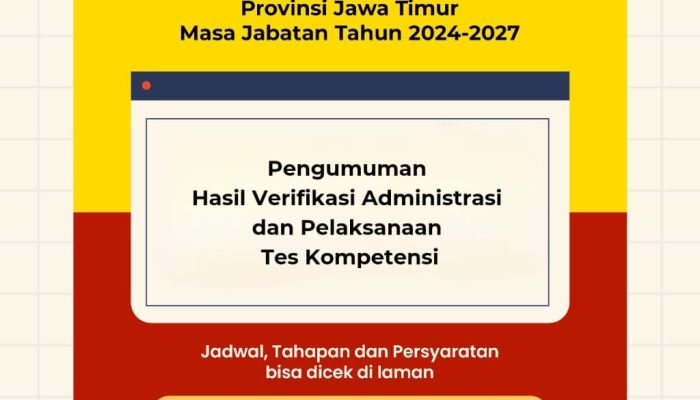 71 Peserta Lolos Administrasi Seleksi Calon Anggota KPID Jatim