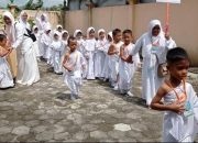 Ribuan Siswa TK/RA Kulon Progo Ikuti Manasik Haji