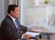 Presiden Prabowo Gelar Ratas, Terkait Bencana Erupsi Gunung Lewotobi Laki Laki