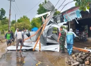 Angin Kencang Melanda Kabupaten Bima, 71 Kepala Keluarga Terdampak