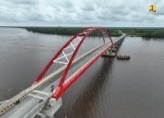 Kementerian PU Tuntaskan Pembangunan Jembatan Sungai Sambas Besar