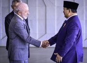 Presiden Disambut Hangat dalam Upacara Kenegaraan di Istana Planalto