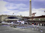 Satgas Patriot II Indonesia Curi Perhatian di Bastille Day 2025
