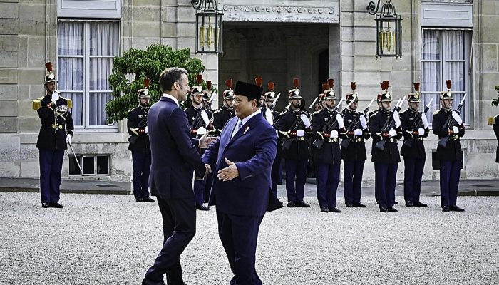 Presiden Prabowo Hadiri Jamuan Santap Malam Privat Bersama Presiden Macron