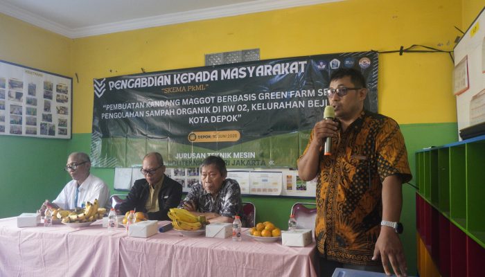 Jurusan Teknik Mesin PNJ Hadirkan Kandang Maggot Berbasis Green Farm: Solusi Pengolahan Sampah Organik di Beji Timur