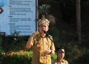 Pj Gubernur Papua Agus Fatoni Pimpin Apel Gabungan di Lingkungan Pemkot Jayapura