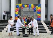 Pj Gubernur Papua Agus Fatoni Resmikan Gereja Pantekosta di Indonesia (GPdI) Revival Yemtien