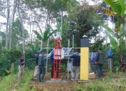BNPB Pasang Sensor Peringatan Dini Banjir di Gunung Semeru
