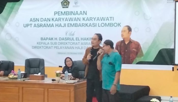 Kasubdit Asrama Haji Dorong Penguatan Tata Kelola Pelayanan di Embarkasi Lombok
