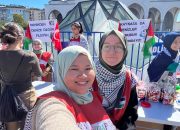 Mahasiswa Indonesia di Ankara Ikut Aksi Solidaritas Gaza