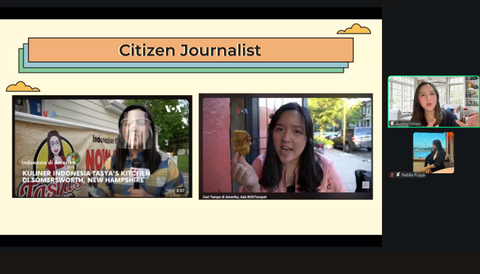Webinar Jurnalistik: Meningkatkan Kemampuan Menulis Fakta dan Menyuarakan Suara