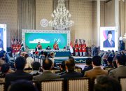 Presiden Prabowo dan Presiden Zardari Gelar Pertemuan di Aiwan-e-Sadr