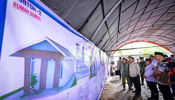 Pemerintah Siapkan Puluhan Ribu Unit Hunian Sementara di Tiga Provinsi Terdampak Bencana