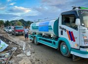 Setkab Kirim Lebih dari 50 truck Tangki Air Bersih ke Aceh Tamiang