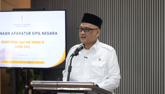Menhaj Tegaskan Integritas dan Transformasi Digital sebagai Fondasi Pelayanan Jemaah