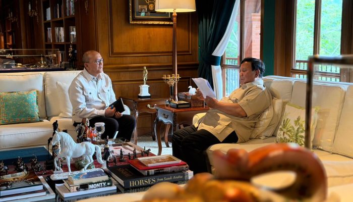 Presiden Prabowo Terima Kepala BPI Danantara di Hambalang