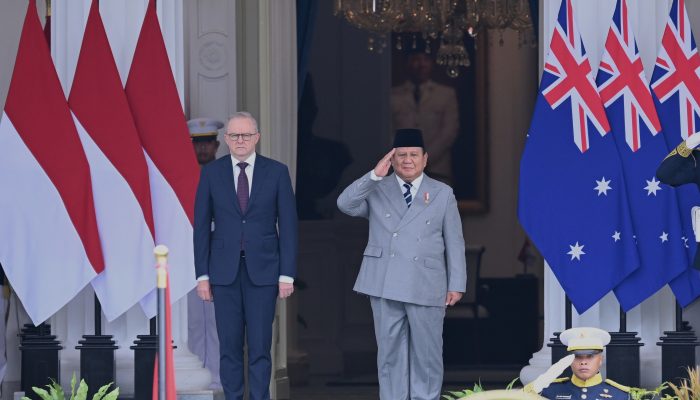 Prabowo Terima Kunjungan Kerja PM Albanese, Perkuat Kemitraan Strategis RI-Australia