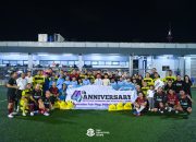 Seejontor FC Rayakan 4 Tahun Kebersamaan, Jurnalis Gelar Charity dan Pertandingan di GBK