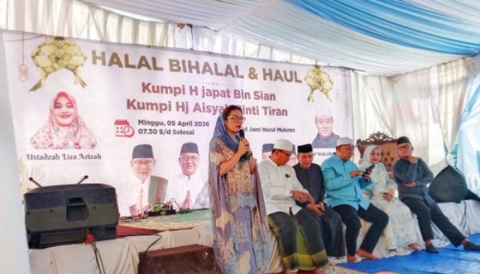 Kehangatan Halal Bihalal, Camat Sukmajaya Puji Kekompakan Keluarga Kumpi H. Japat