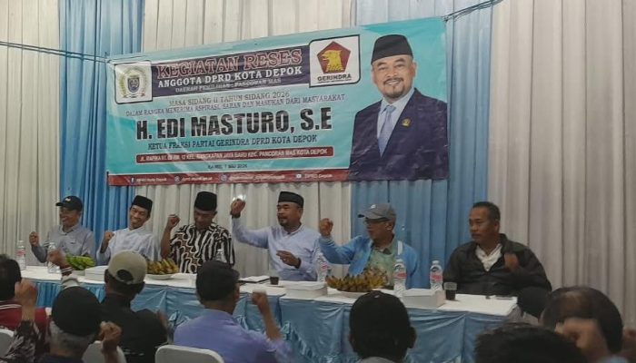 Edi Masturo Fokus Tangani RTLH dan Infrastruktur saat Reses di Rangkapan Jaya Baru