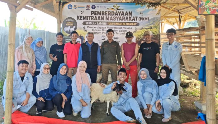 Sekolah Lapang Vokasi IPB: Meretas Keberlanjutan di Sudajaya Girang, Kala Kotoran Ternak Bertemu Ilmu Kampus