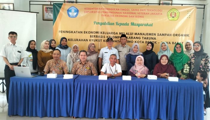 UPN Veteran Jakarta Perkuat Pemberdayaan Karang Taruna melalui Pelatihan Manajemen Sampah Organik untuk Tingkatkan Ekonomi Keluarga