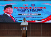 Respons Bantuan Becak Listrik Prabowo, Walikota Depok Pastikan Fasilitas Cas Baterai
