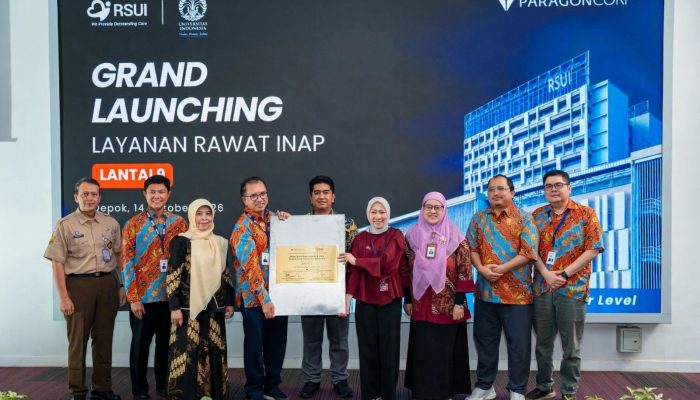 Sinergi Lintas Sektor: RSUI dan ParagonCorp Hadirkan Fasilitas Perawatan Tahan Gempa